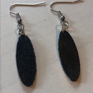 Genuine Handmade Leather Earrings